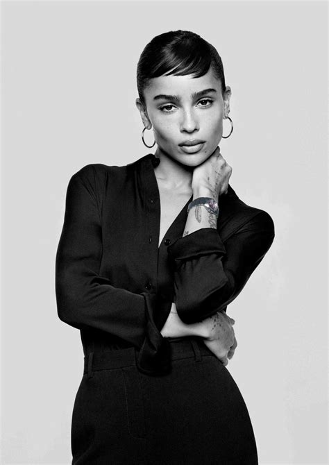 Zoë Kravitz Is The Newest Face Of Omega .